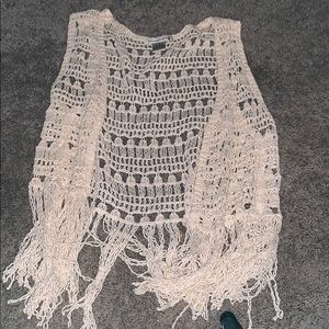 Open cardigan